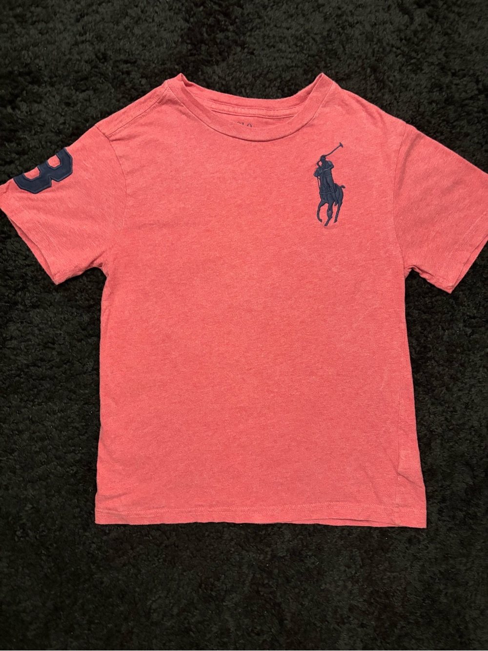 EUC Boys RL Polo Tee size 8